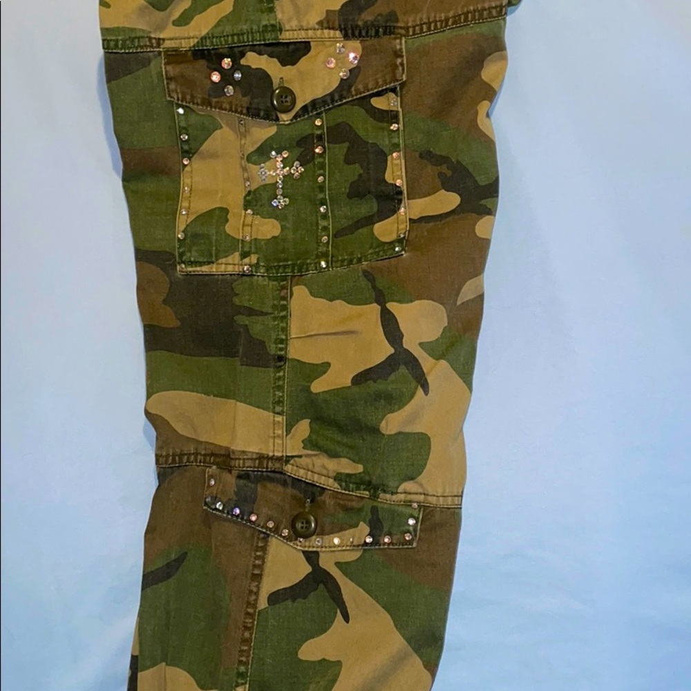 Bling Camo Army Fatigue Pants